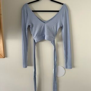Bershka wrap around top only worn once
